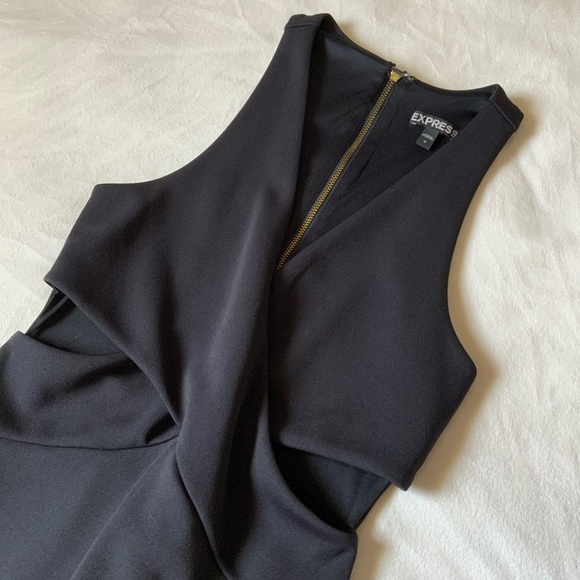 Holiday formal/party black dress (0 fits XS-S) - Picture 2 of 6